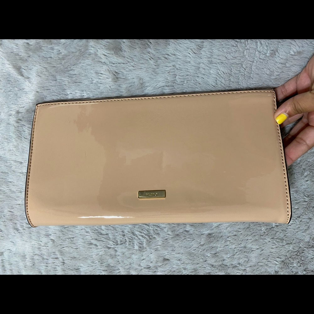 Aldo Clutch Nude gold chain